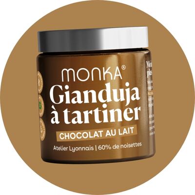 Gianduja milk chocolate spread