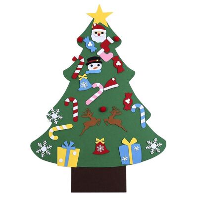 Plush Christmas Tree With wall decorations of approx 1 Mtr.