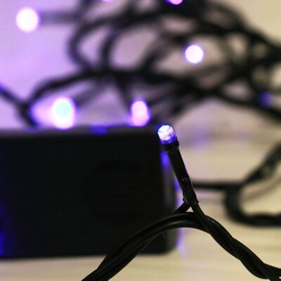 MICRO LIGHTS 200L BLUE LED W/INTERIOR MUSIC 230V 15.95M (12)