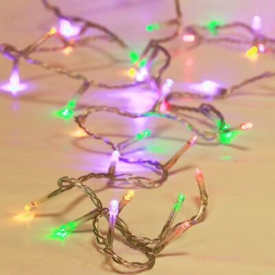 MICRO LIGHTS 50L LED COLORS INTERIOR WHITE CABLE 3.95M 31V IP20 (24)