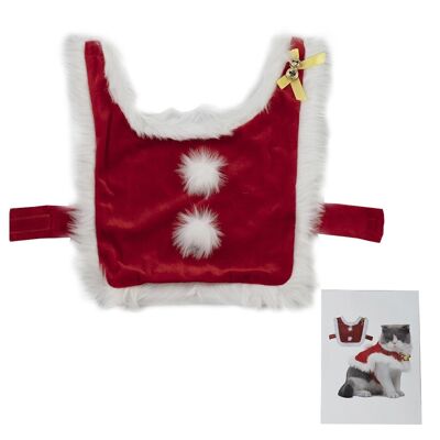 Pet coat Christmas design.