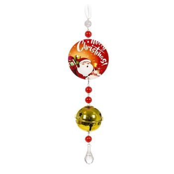 Pendentif de Noël avec cloche. 26cm.