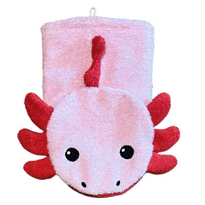 Gant de toilette BIO Axolotl - petit