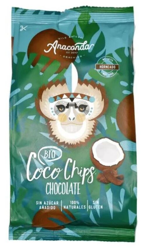 Coco chips chocolate bio Anaconda 60 g