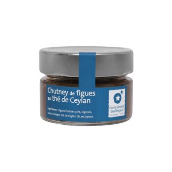 Chutney de figues au thé de Ceylan - 90g 1