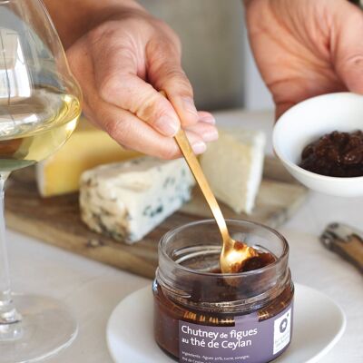 Chutney de figues au thé de Ceylan - 90g