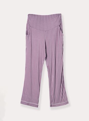 Pantalon de pyjama long à rayures 5