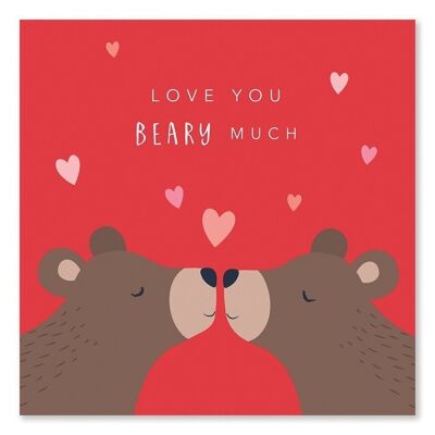 Bear Couple Valentine's Card