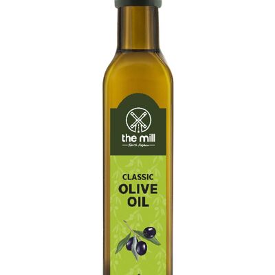 The Mill Bouteille d'huile d'olive classique en verre - 250 ml