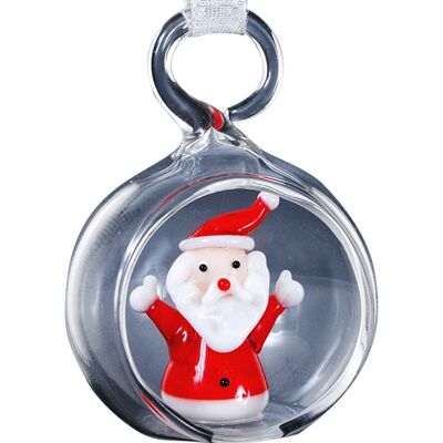 Marché de Noël - Boule de Noël en verre -cadeaux / décoration