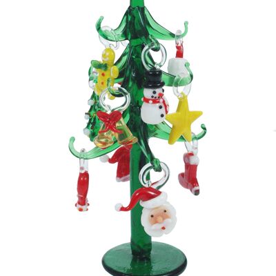 Mercado de Navidad - Árbol de Navidad de cristal - decoración/ regalos