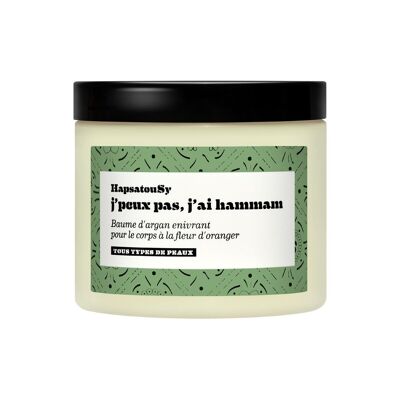 Baume d'argan enivrant pour le corps 'j’peux pas, j’ai hammam !'