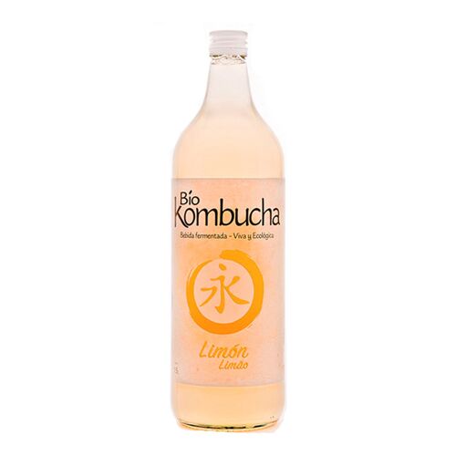 BioKombucha Limón 1L Vidrio