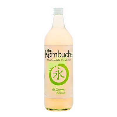 BioKombucha Grüner Tee 1L Glas