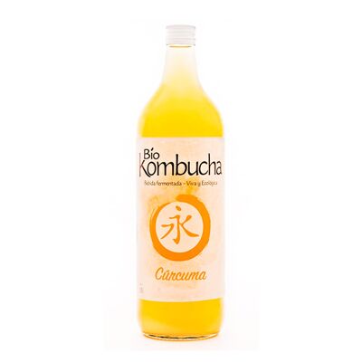 BioKombucha Curcuma 1L Verre