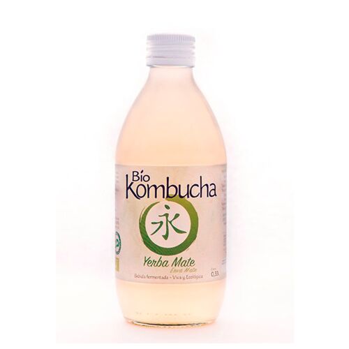 BioKombucha Yerba Mate 0,33L vidrio