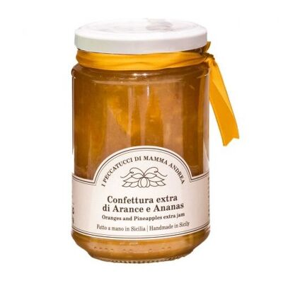 Extra Orange and Pineapple Jam - Mamma Andrea's Peccatucci