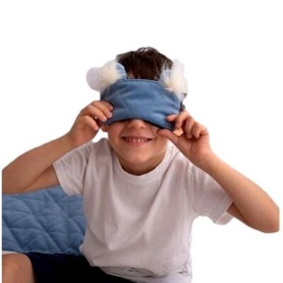 Augenmaske/Schlafmaske verträumter Bär (Mini) Triangles Jeans