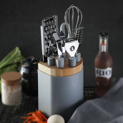 Kitchenware set of 9 | stainless steel | kitchen accessories