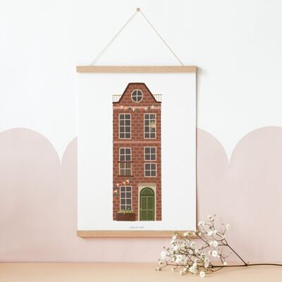 Poster - Casa di Amsterdam