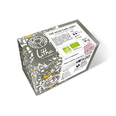 Tè Nero Earl Grey Biologico - Confezione Da 20 Infusette