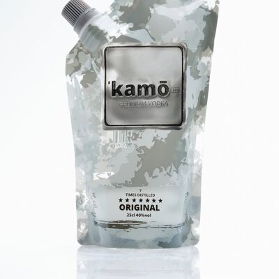 Vodka Premium, Kamo GO Original, 25cl, 40% alc vol