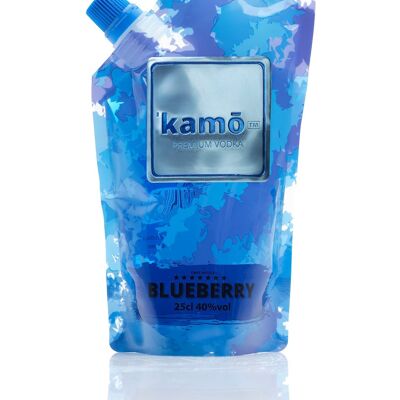 Vodka Premium, Kamo GO Blueberry, 25cl, 40% alc vol.