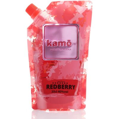 Premium Vodka, Kamo GO Redberry, 25cl, 40% alc vol