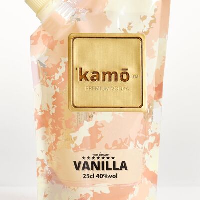Vodka Premium, Kamo GO Vanilla, 25cl, 40% alc vol