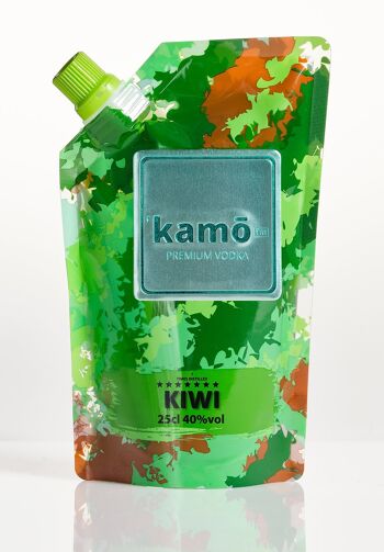 Vodka Premium, Kamo GO Kiwi, 25cl, 40% alc vol 1