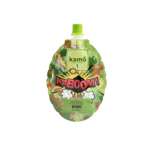 Premium Vodka, Kamo KABOOM Kiwi Vodka Bomb, 5cl, 40% alc vol