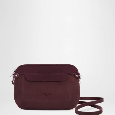 Alice vegetable tanned flap (M) burgundy