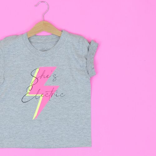 She's Electric Kids T Shirt