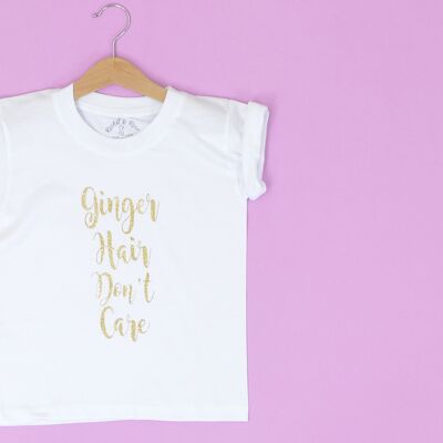 Ginger Hair Dont Care T-shirt enfant