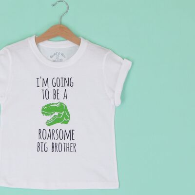 Roarsome Big Brother T-shirt enfant