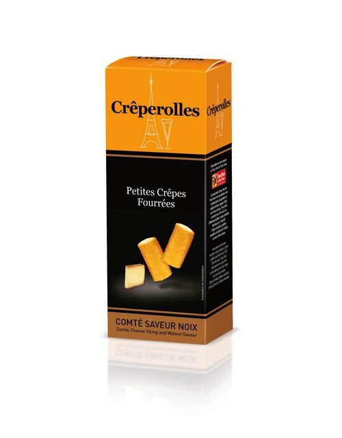 Creperolles fourrées au Conté et noix - 100g