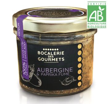 Tartinable de légume Aubergine & paprika fumé - Bio 1