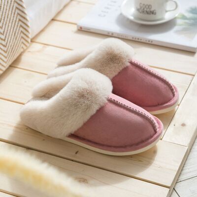 Calda ciabatta in peluche | signore e signori | vari colori | pantofole morbide