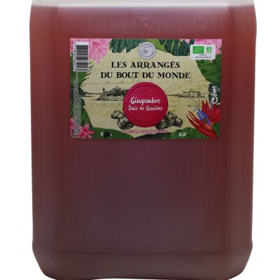 Arranged rum Ginger hibiscus can of 5L