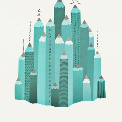 Michelle Carlslund - Poster - 30 x 40 - My Lead City