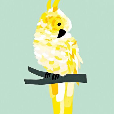 Michelle Carlslund - Poster - 30 x 40 - Yellow Cockatoo