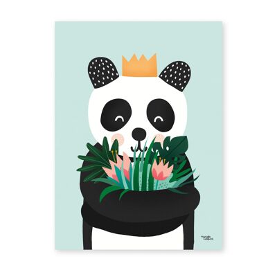Michelle Carlslund - Poster - 50 x 70 - Panda