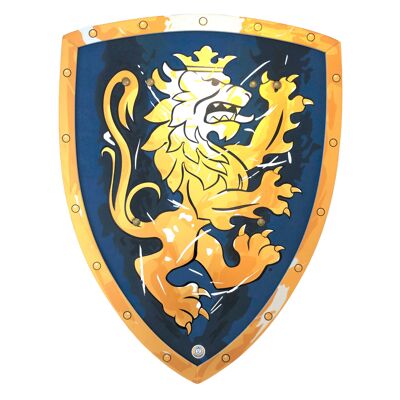 Escudo de caballero noble, azul