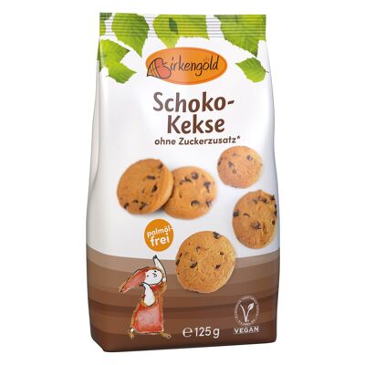 Biscuits au chocolat Birkengold au xylitol 125 g