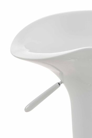 Cervarezza Tabouret de Bar Bois Blanc 6x37cm 6