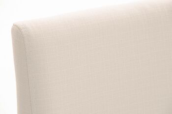 Tabouret de bar Modigliana Tissu Blanc 18x44cm 5