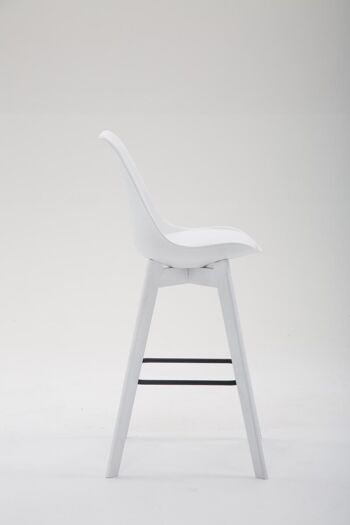 Tabouret de Bar Gravellona Plastique Blanc 7x56cm 3