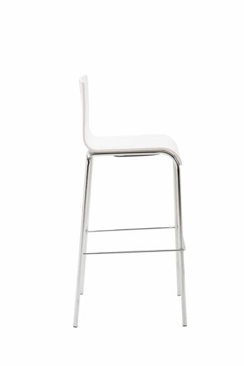 Tabouret de Bar Monteleone Plastique Blanc 7x45cm 3