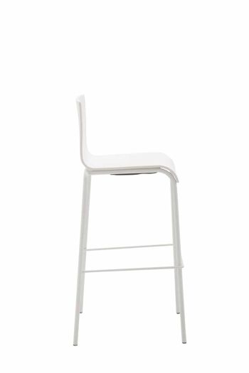 Tabouret de Bar Montorfano Plastique Blanc 7x45cm 2