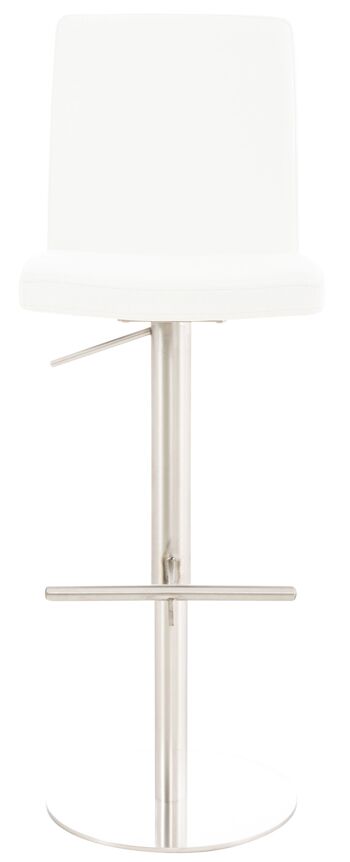 Tabouret de Bar Verdellino Cuir Artificiel Blanc 17x49cm 2